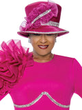 Dorinda H5481 magenta pink hat