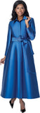 Dresses by Nubiano 100311 royal blue dress