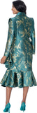 Dresses by Nubiano 101241 emerald green dress