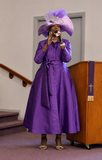 Dresses by Nubiano 100311 purple maxi dress