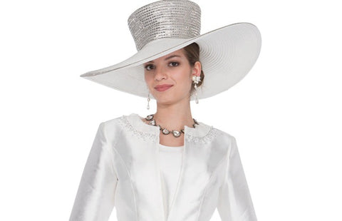 Elite Champagne H6054 white hat