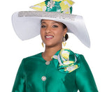 Elite Champagne H6061 Green Hat