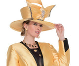 Elite Champagne h6069 gold hat