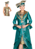 Elite Champagne 6160 6160 Green jacket dress