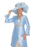 Elite Champagne 6255 light blue jacket dress