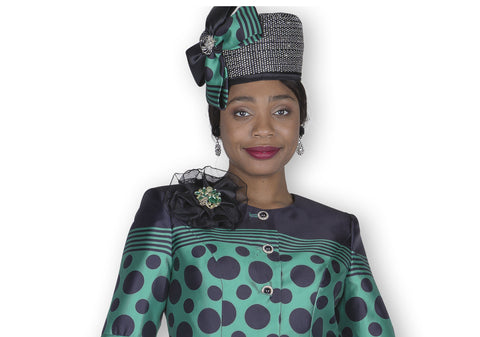 Elite Champagne H6302 black hat