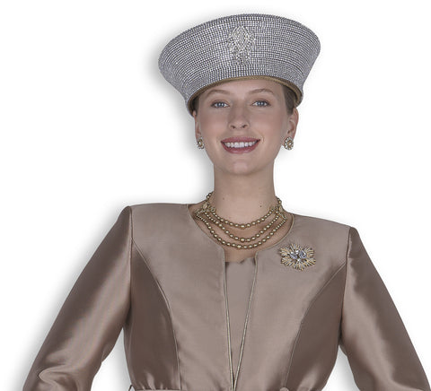 Elite Champagne H6356 brown hat