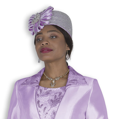 Elite Champagne H6358 lilac hat