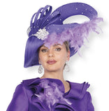 Elite Champagne h5972 purple hat