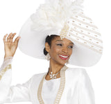 Elite Champagne h6153 white hat