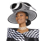 Elite Champagne H6159 black/white hat
