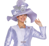 Elite Champagne H6262 lilac purple hat