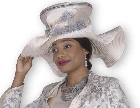 Elite Champagne H5905 metallic gold hat