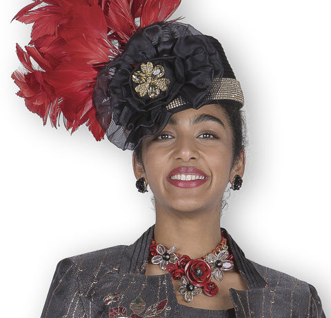 Elite Champagne h5913 red hat