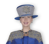 Elite Champagne H6102 royal blue hat