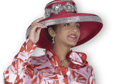 Elite Champagne H6111 red big hat