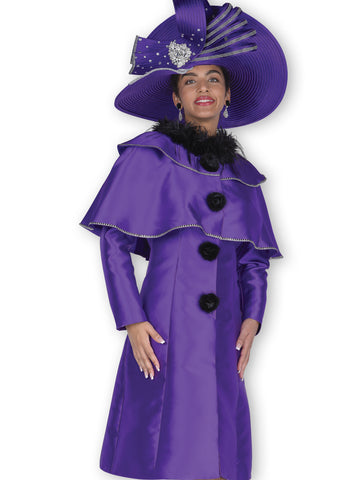 Elite Champagne 6116 purple coat