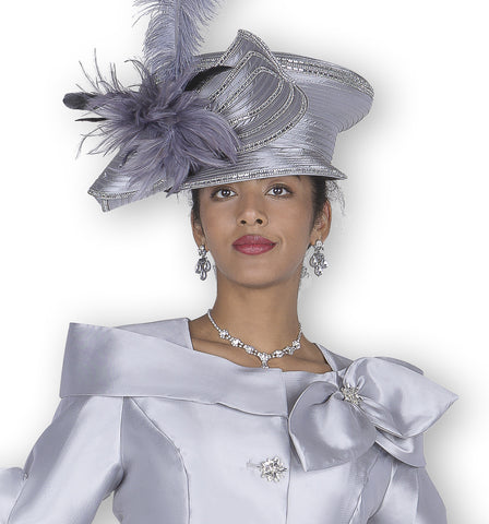Elite Champagne H6117 silver hat