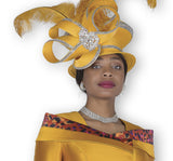 Elite Champagne H6168 gold hat