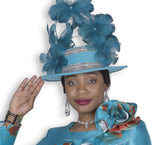 Elite Champagne H6169 teal hat