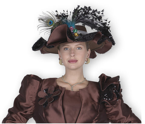 Elite Champagne H6172 brown hat