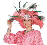 Elite Champagne H6207 pink hat