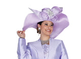 Elite Champagne H6211 lilac skirt suit