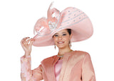 Elite Champagne H6215 peach hat