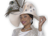 Elite Champagne H6254 champagne big hat