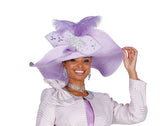 Elite Champagne H6267 lilac purple hat