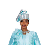 Elite Champagne H6359 mint green hat