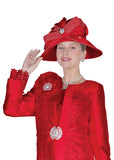 Elite Champagne h6359 red hat