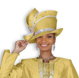 Elite Champagne H6453 Gold Hat