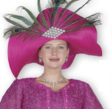 Elite Champagne H6207 fuchsia pink hat