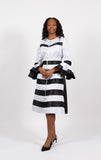 Diana 9157 silver dress