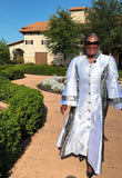 Diana 8147 white women's clergy robe