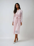 For Her NYC 82791 peach maxi dress