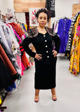 Donna Vinci 11569 Black skirt suit
