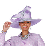 Elite Champagne H6253 lilac purple hat