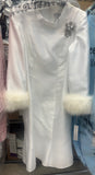 Lily & Taylor 4821 ivory dress