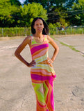 Splash Mesh Tank Top