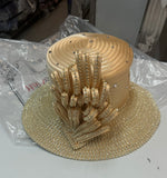 Lily & Taylor H214 gold hat