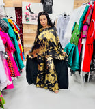 Black Fusion High Low Tunic Set