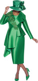 GMI 10083 emerald skirt suit