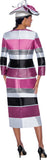 GMI 10102 pink skirt suit