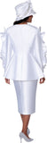 GMI 401032 white skirt suit