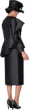 GMI 401042 black skirt suit