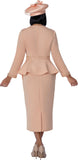 GMI 401842 peach skirt suit
