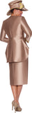 GMI 9853 gold skirt suit