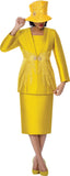GMI 401942 gold skirt suit